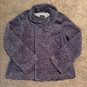 Patagonia Women's Plush Gray Teddy Jacket